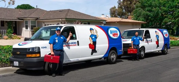 Rooter Hero Plumbing Logo