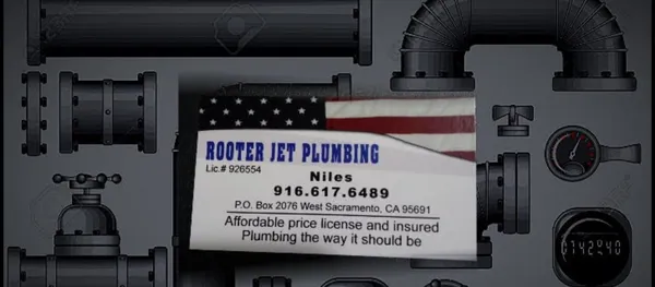 Rooter Jet Plumbing Logo