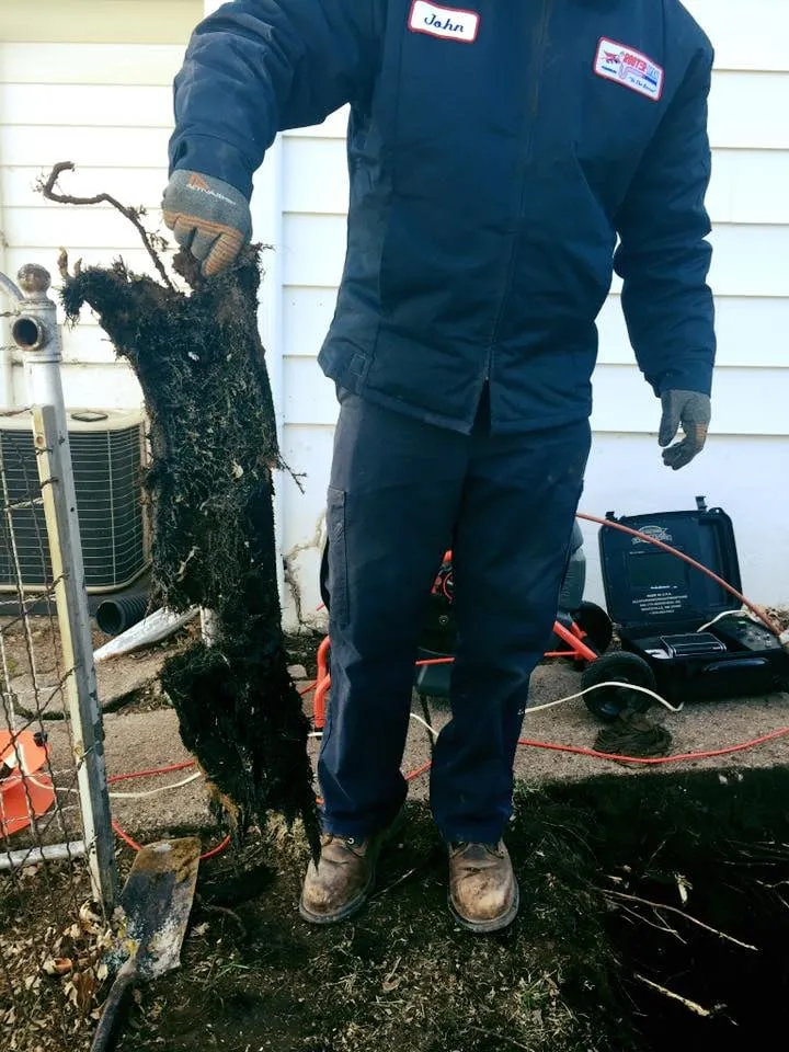 Slide of Rooter-Man of Omaha