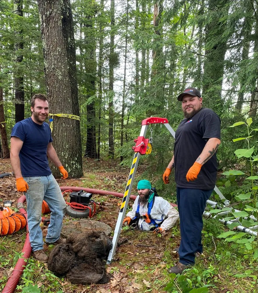 Slide of Rooter-man of Southern Maine & NH