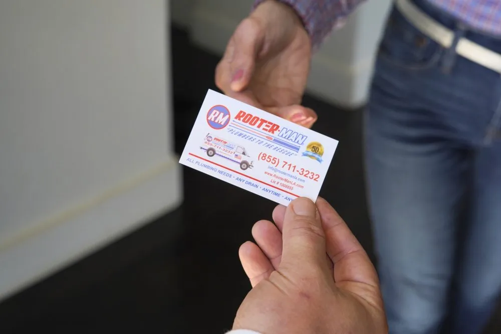 Slide of Rooter Man Plumbing