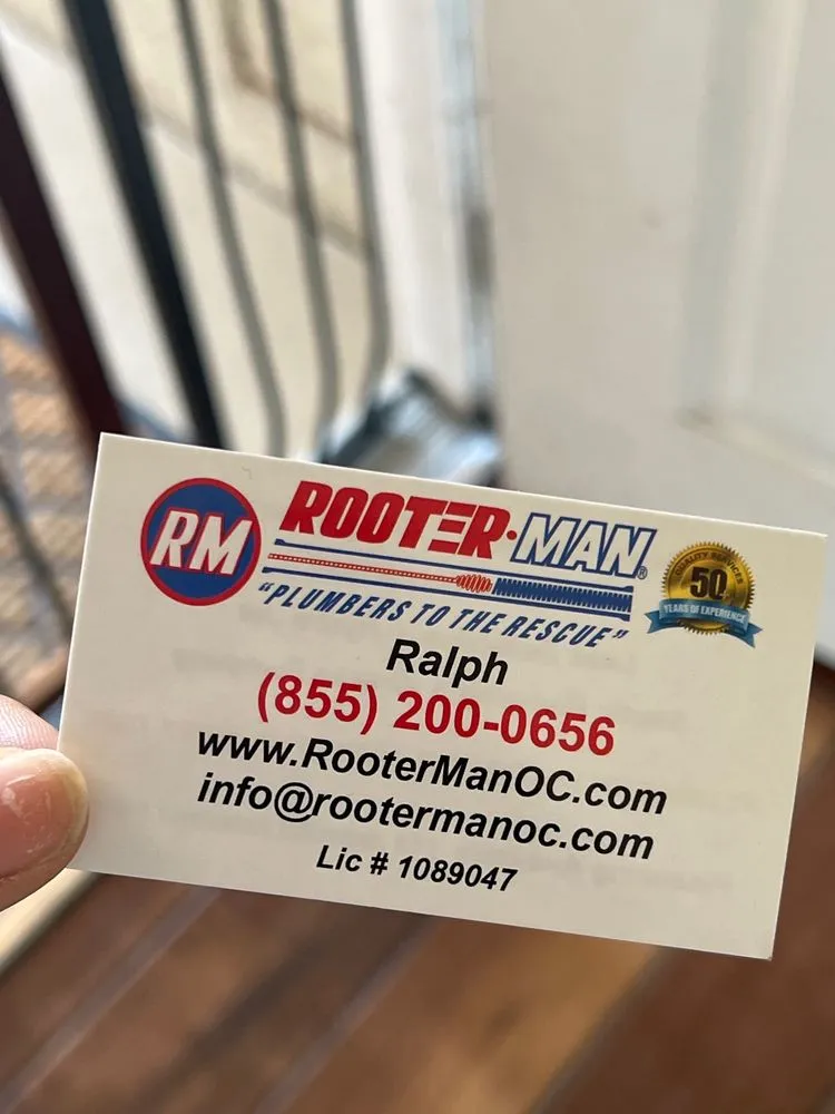 Slide of Rooter Man Plumbing