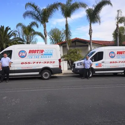 Rooter Man Plumbing Logo