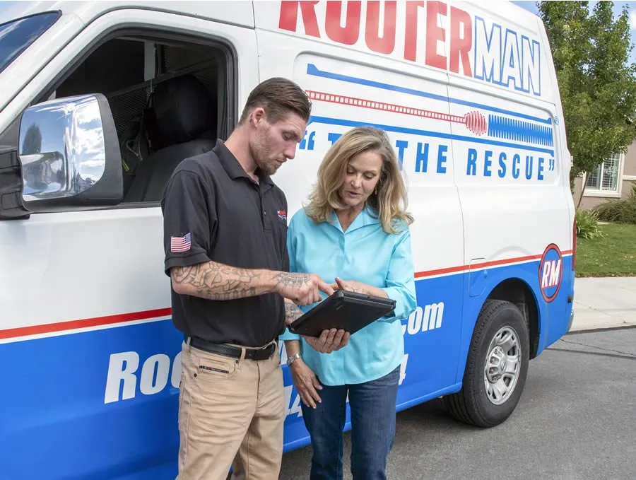 Slide of Rooter Man Plumbing