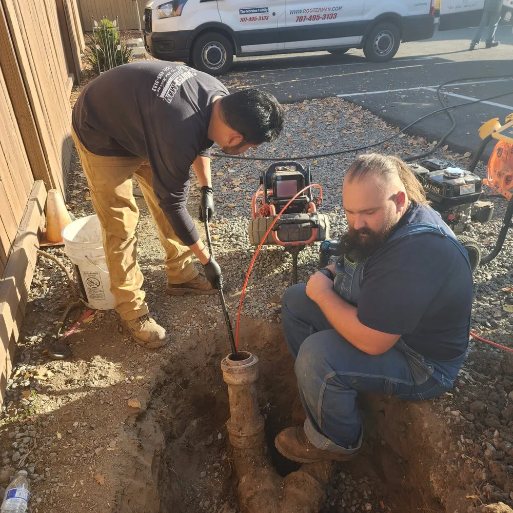 Slide of Rooter-Man Sonoma County