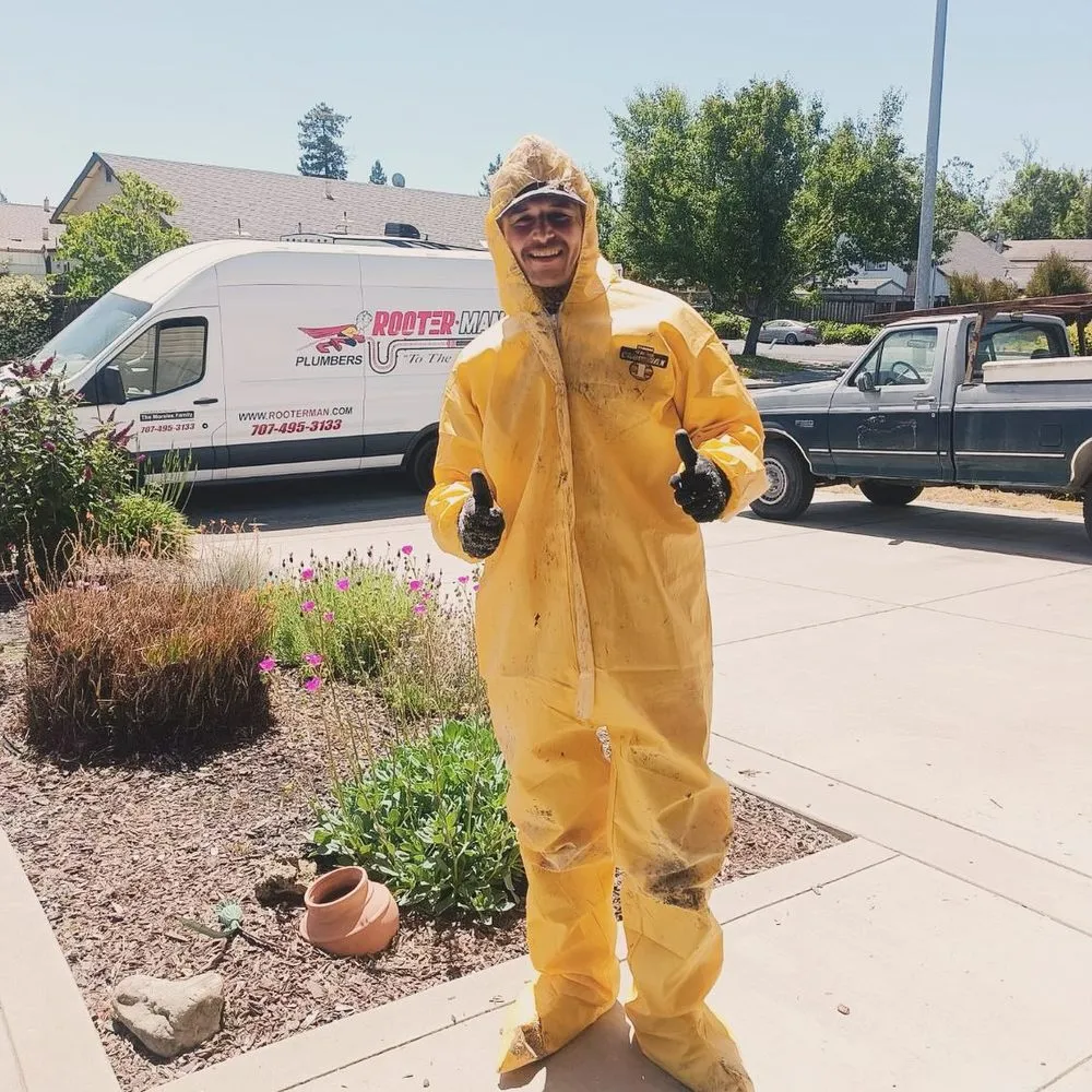 Slide of Rooter-Man Sonoma County