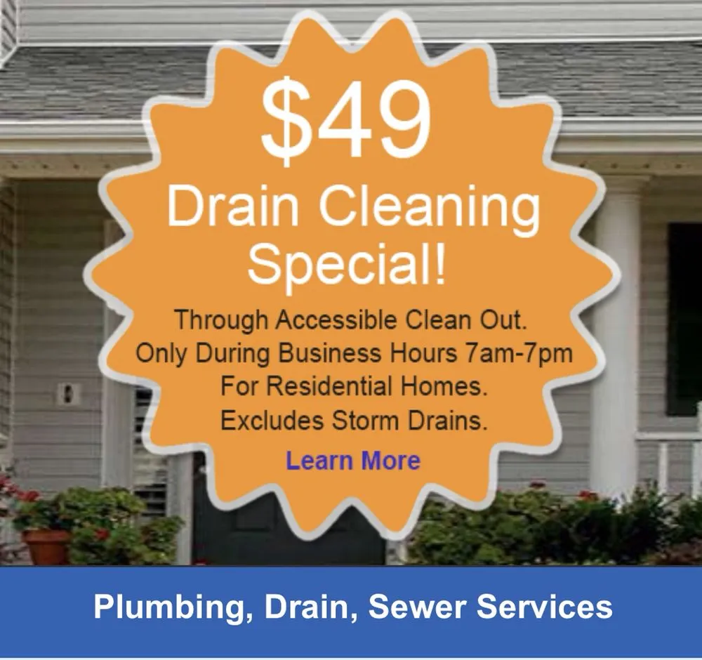 Quality drain cleaning service in Sun Valley, CA - Rooter Man