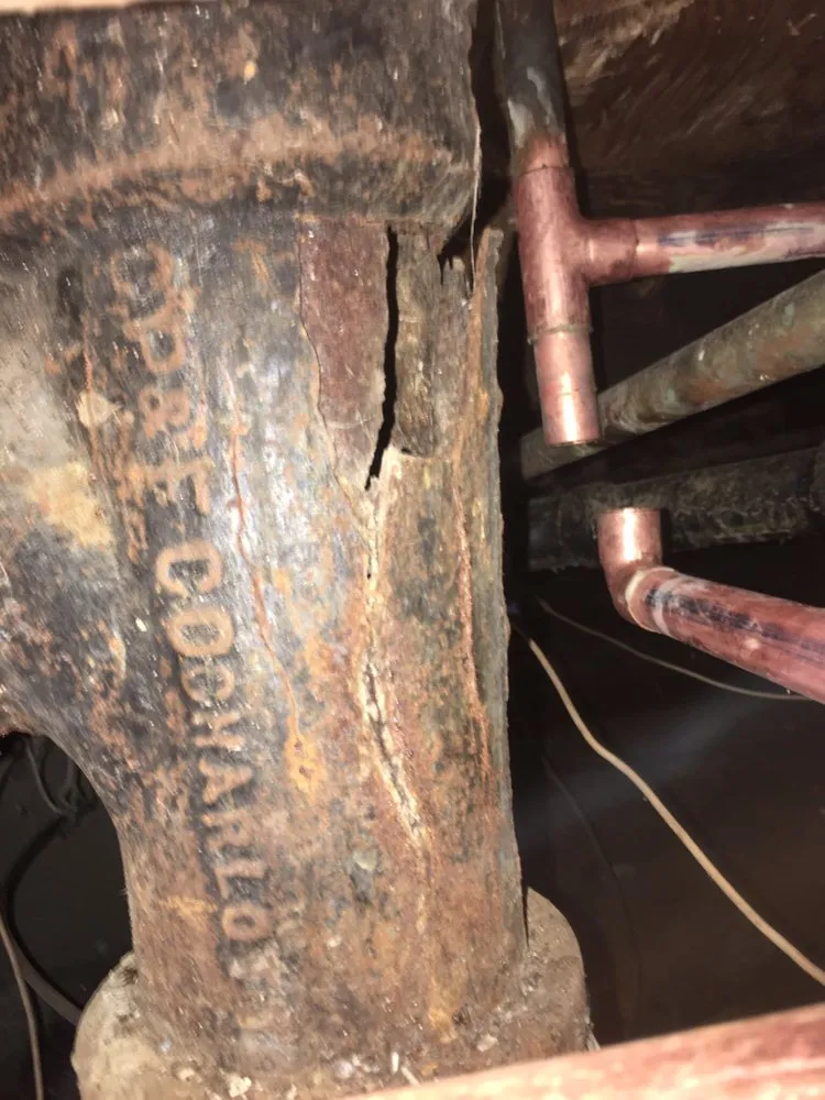 Slide of Rooter Old School Plumbing