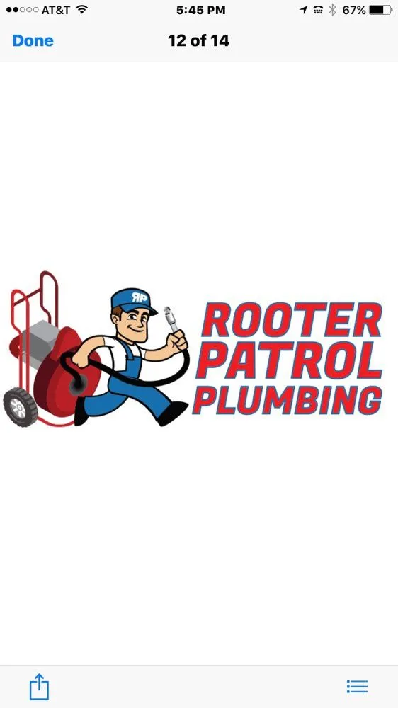 Slide of Rooter Patrol Plumbing