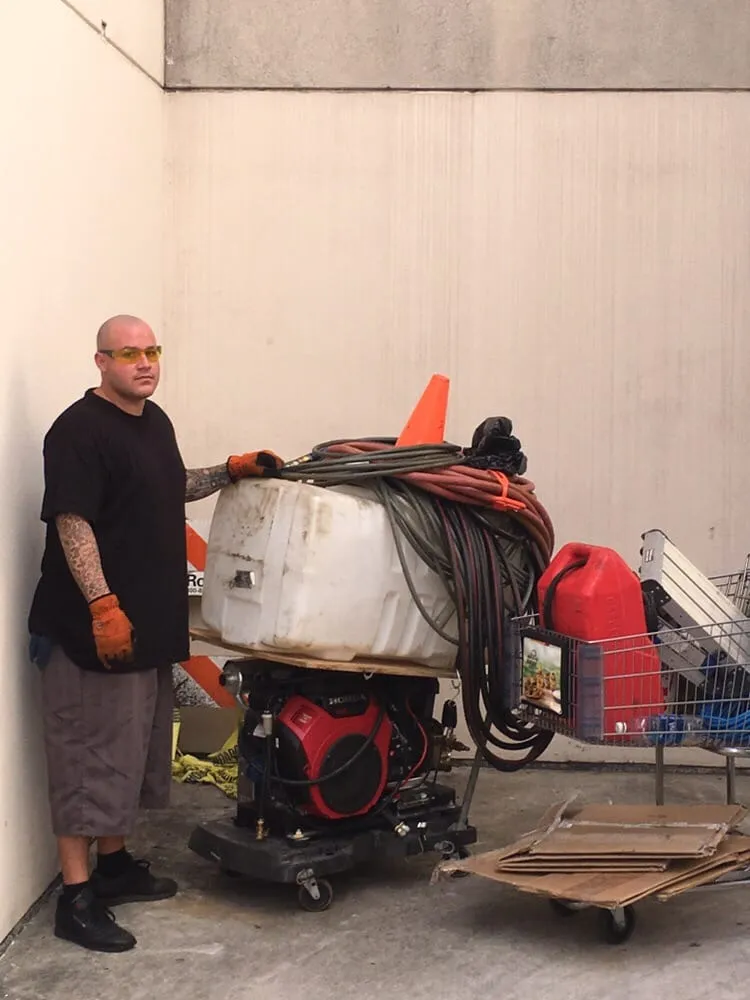 Slide of Rooter Sewer Drain Man