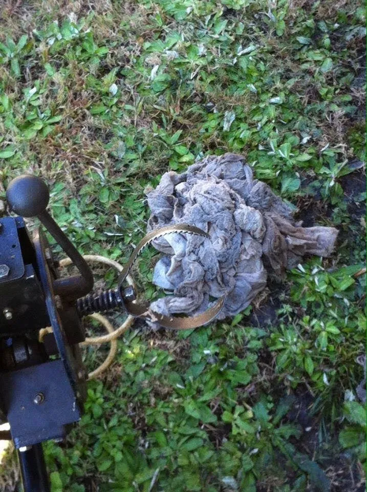 Slide of Rooter Sewer Drain Man