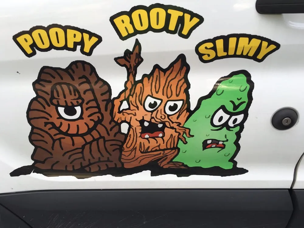 Slide of Rooter Sewer Drain Man