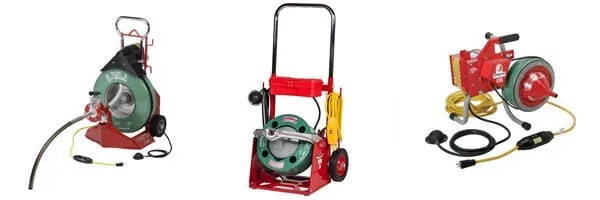 Slide of Rooter Sewer Drain Man