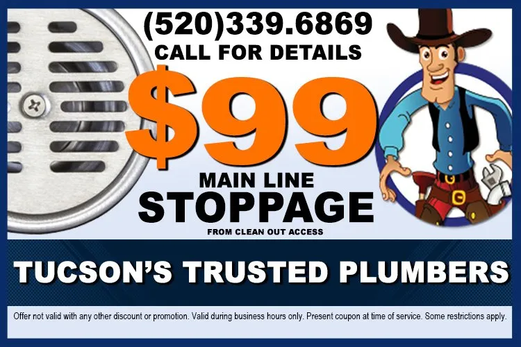 Top-rated plumbing repair for homes in Tucson, AZ by Rootin Tootin Rooter