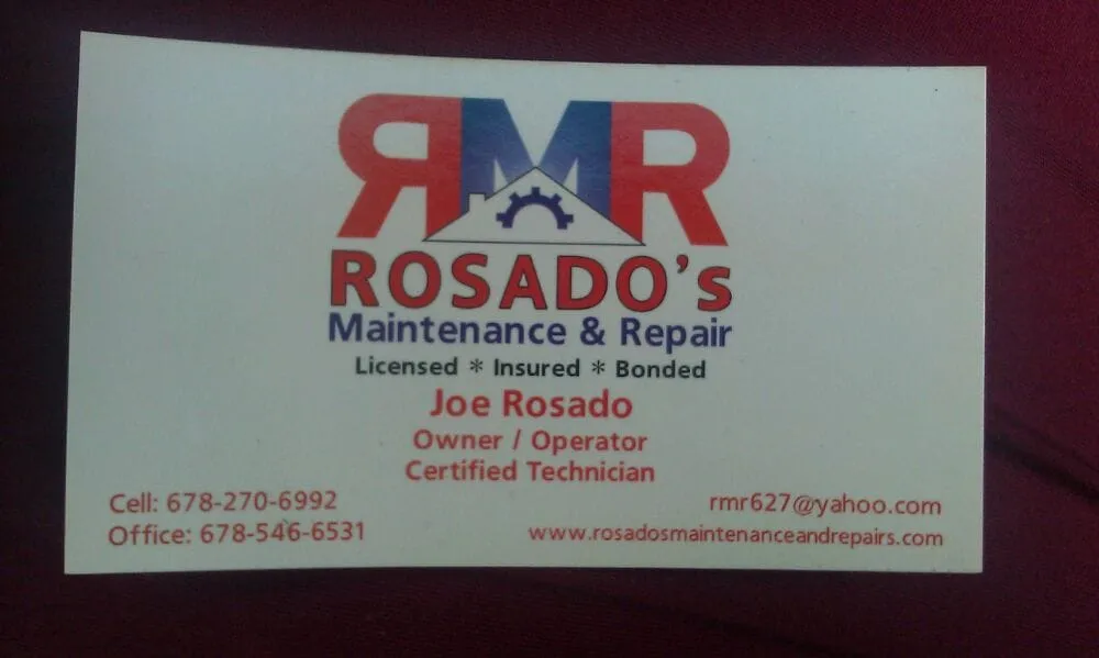 Slide of Rosado's Maintenance & Repairs