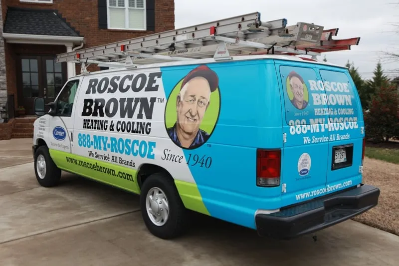 Slide of Roscoe Brown Heating and Air Conditioning of Tullahoma