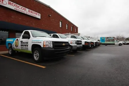 Slide of Roscoe Brown Heating, Cooling, and Plumbing