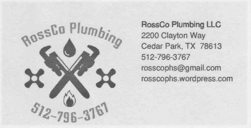 Slide of RossCo Plumbing