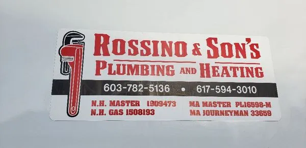Rossino and Son's Plumbing and Heating Logo