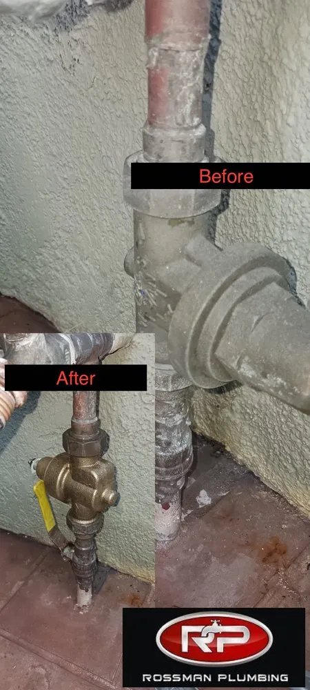 Slide of Rossman Plumbing