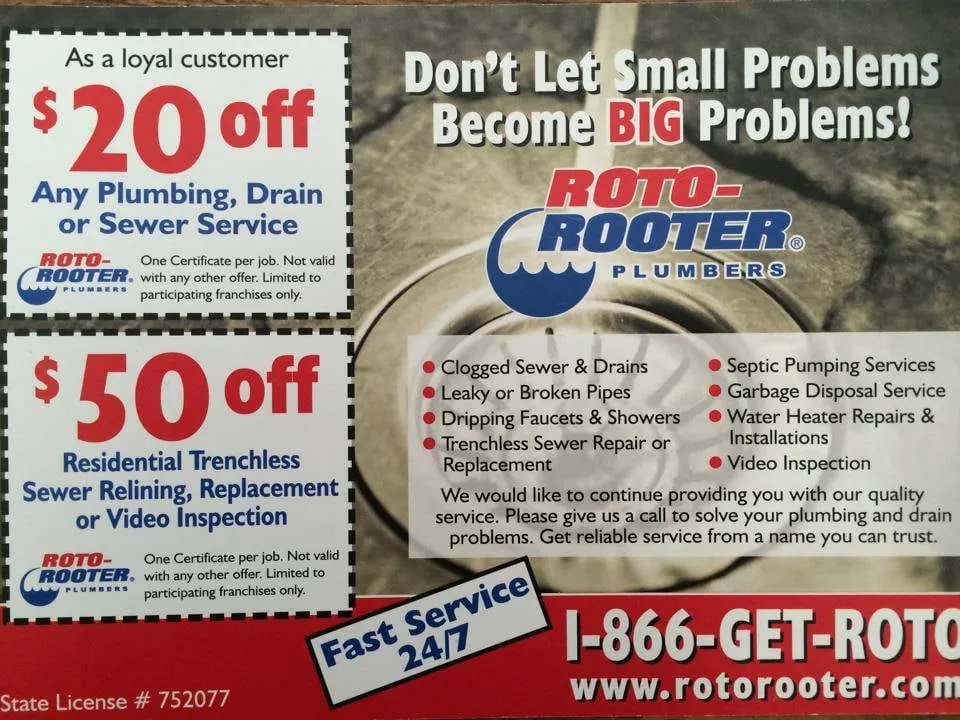 Slide of Roto-Rooter