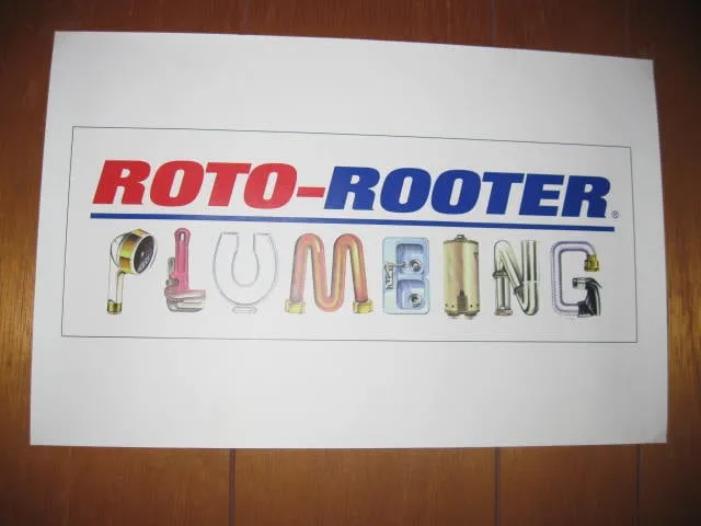 Slide of Roto-Rooter