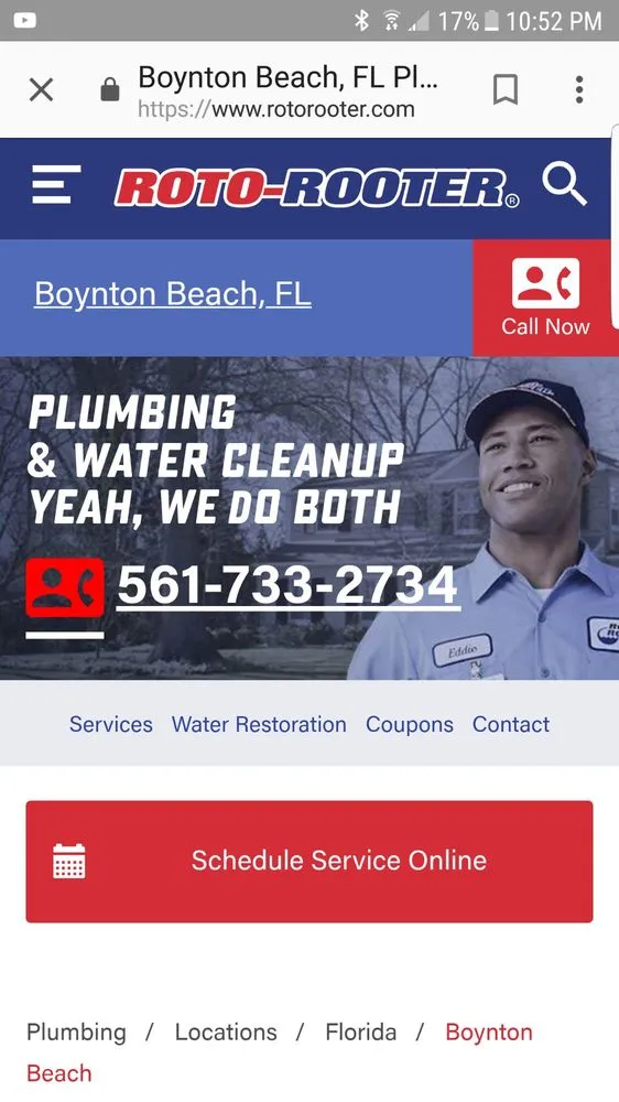 Slide of Roto Rooter