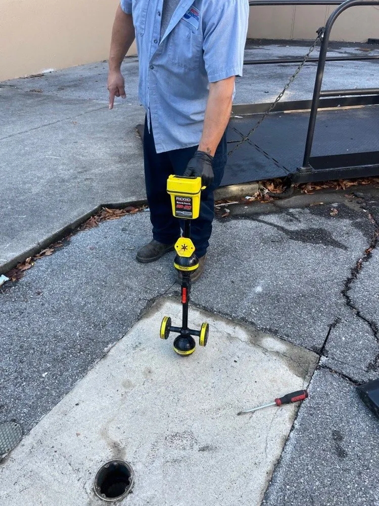 Slide of Roto-Rooter