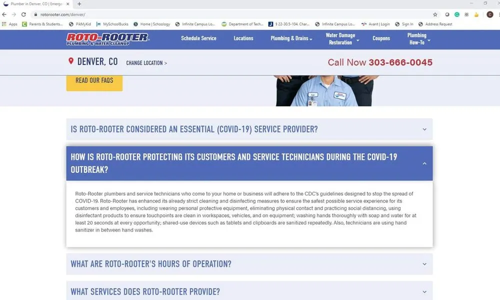 Expert water heater service service in Aurora, CO - Roto-Rooter Plumbing & Water Cleanup