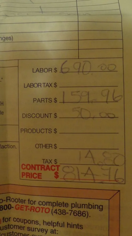 Slide of Roto-Rooter Plumbing & Water Cleanup