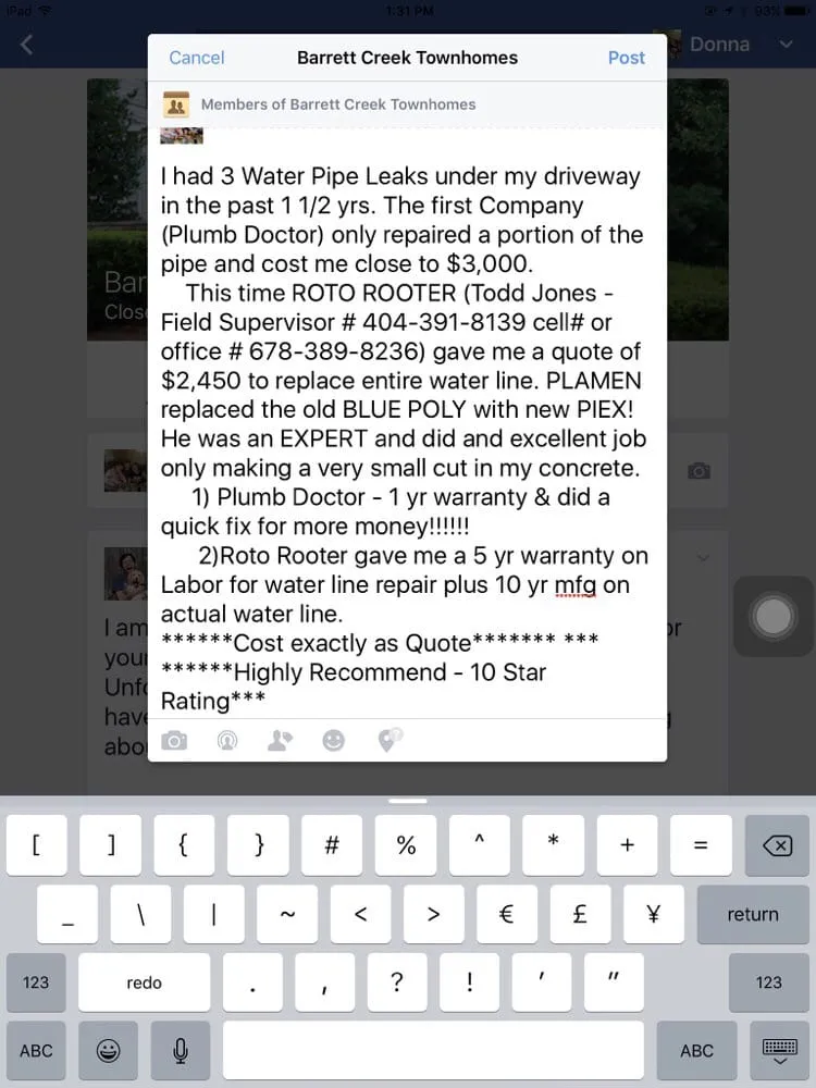 Professional emergency plumbing in Norcross, GA by Roto-Rooter Plumbing & Water Cleanup