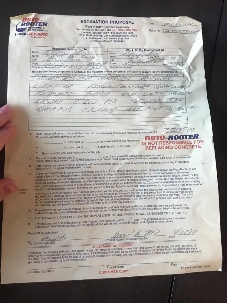 Emergency pipe repair service in Runnemede, NJ - Roto-Rooter Plumbing & Water Cleanup