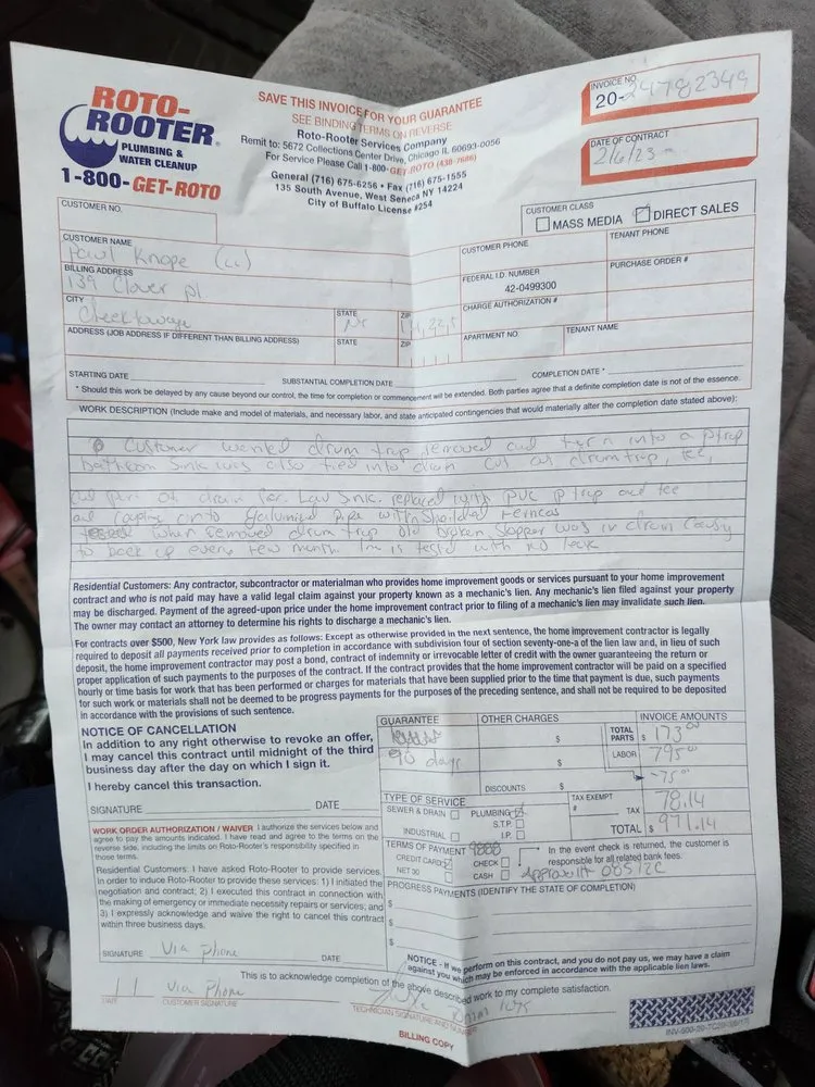 Slide of Roto-Rooter Plumbing & Water Cleanup