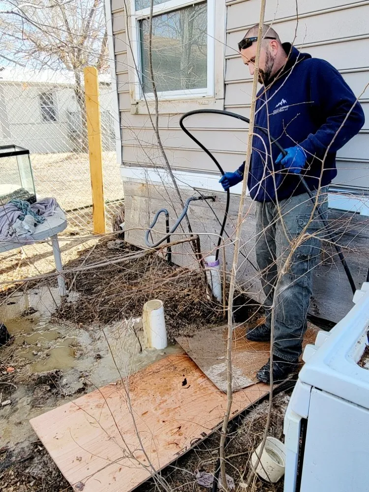 Slide of Rough Terrain Sewer & Drain