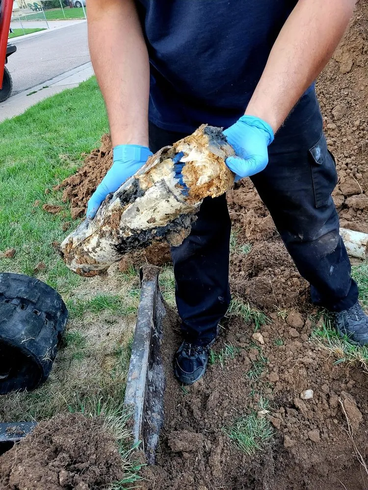 Slide of Rough Terrain Sewer & Drain