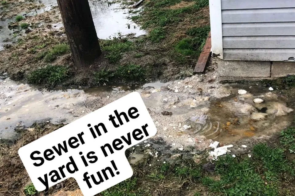 Slide of Rough Terrain Sewer & Drain