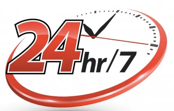 Round the Clock Plumbing and Sewer Logo