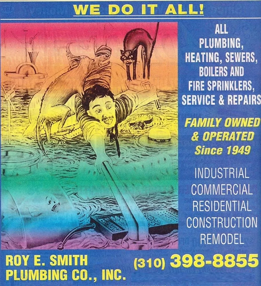 Slide of Roy E Smith Plumbing