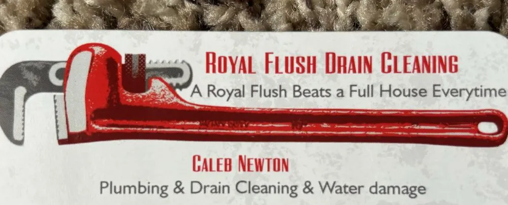 Slide of Royal Flush Drain Cleaning