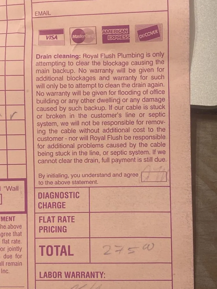 Slide of Royal Flush Plumbing - Snellville