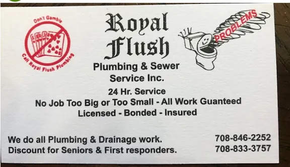 Slide of Royal Flush Plumbing & Sewer Service