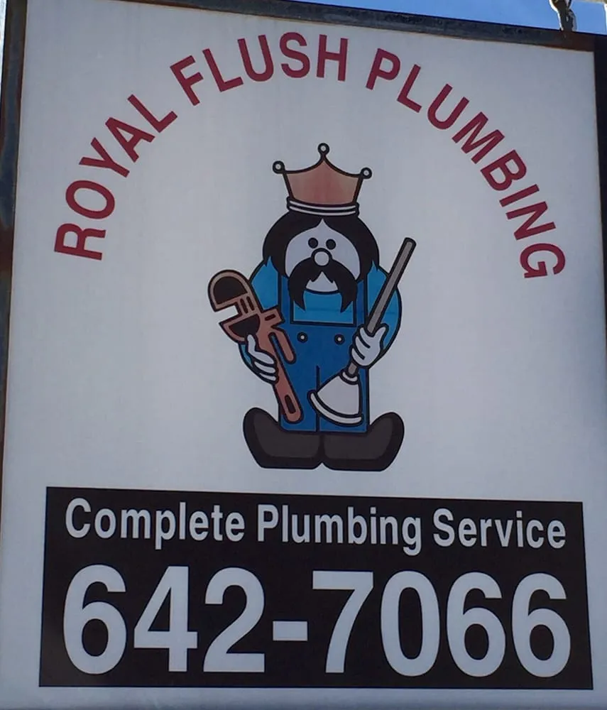 Slide of Royal Flush Plumbing