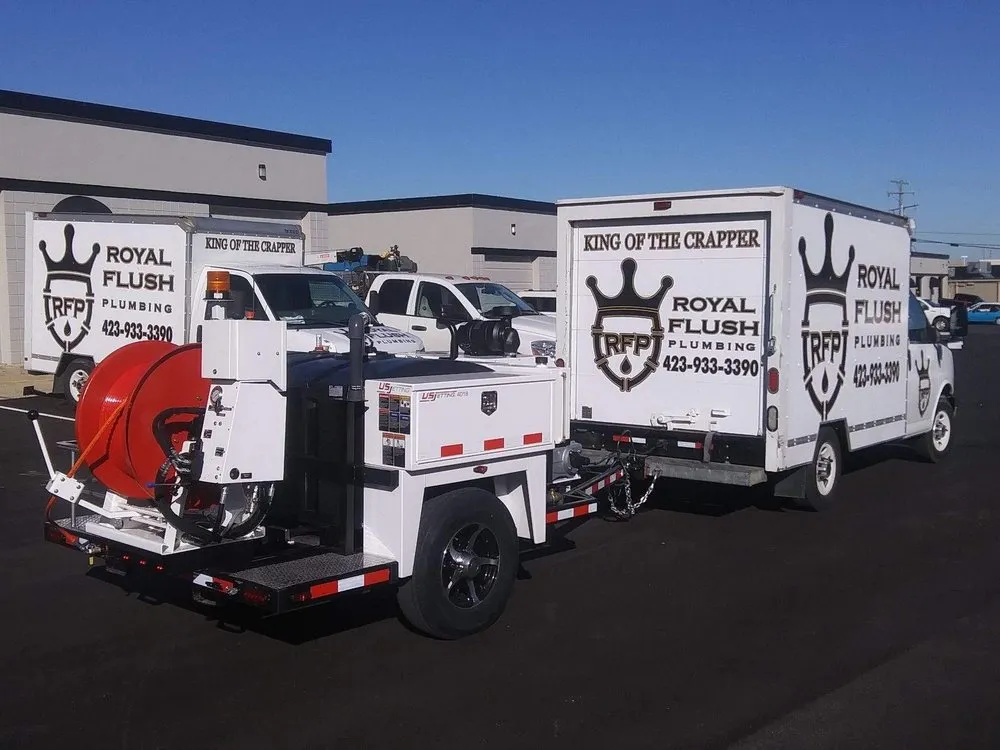 Slide of Royal Flush Plumbing