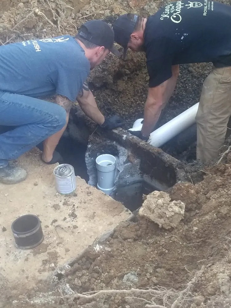 Slide of Royal Flush Plumbing