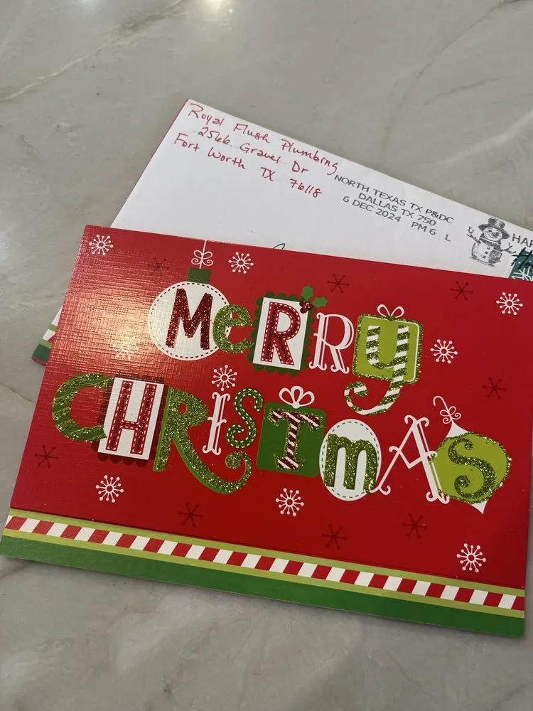 Slide of Royal Flush Plumbing