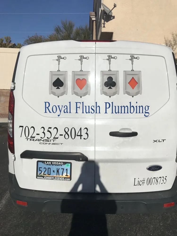 Slide of Royal Flush Plumbing