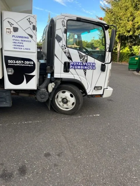 Slide of Royal Flush Plumbing