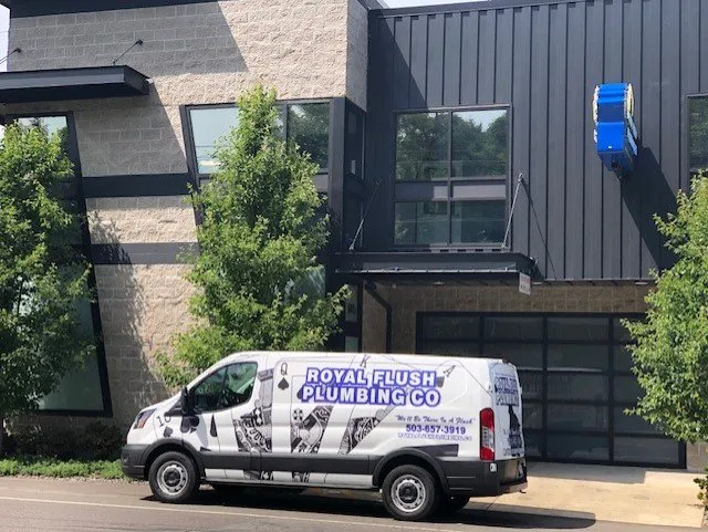 Slide of Royal Flush Plumbing