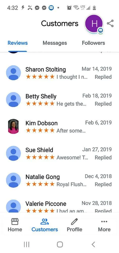 Slide of Royal Flush Plumbing