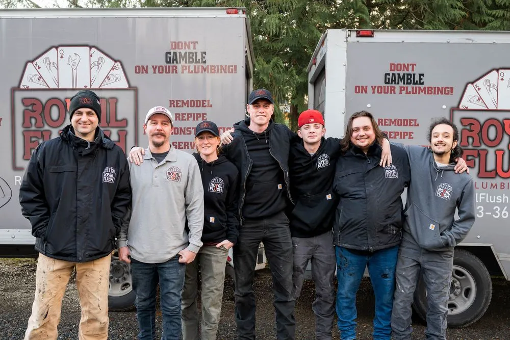 Slide of Royal Flush Plumbing